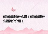 伏特加都有什么酒（伏特加是什么酒簡介介紹）
