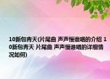 10新包青天(片尾曲 聲聲慢誰唱的介紹 10新包青天 片尾曲 聲聲慢誰唱的詳細(xì)情況如何)