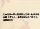 北京地鐵一乘客翻越站臺門進(jìn)入軌道詳細(xì)內(nèi)容 北京地鐵一乘客翻越站臺門進(jìn)入軌道具體介紹