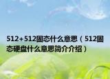 512+512固態(tài)什么意思（512固態(tài)硬盤什么意思簡(jiǎn)介介紹）