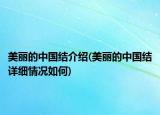 美麗的中國結(jié)介紹(美麗的中國結(jié)詳細(xì)情況如何)