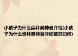 小孩子為什么崇拜奧特曼介紹(小孩子為什么崇拜奧特曼詳細(xì)情況如何)