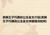貴族王子巧遇窮公主全文介紹(貴族王子巧遇窮公主全文詳細(xì)情況如何)