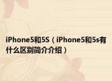 iPhone5和5S（iPhone5和5s有什么區(qū)別簡介介紹）