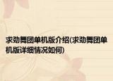 求勁舞團(tuán)單機(jī)版介紹(求勁舞團(tuán)單機(jī)版詳細(xì)情況如何)