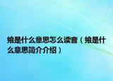 饗是什么意思怎么讀音（饗是什么意思簡介介紹）