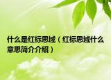 什么是紅標(biāo)思域（紅標(biāo)思域什么意思簡介介紹）