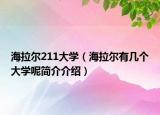 海拉爾211大學(xué)（海拉爾有幾個(gè)大學(xué)呢簡介介紹）