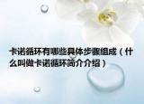 卡諾循環(huán)有哪些具體步驟組成（什么叫做卡諾循環(huán)簡介介紹）