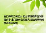 金門彈藥公司起火 距臺軍彈藥庫百米詳細內容 金門彈藥公司起火 距臺軍彈藥庫百米具體介紹