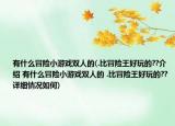 有什么冒險小游戲雙人的(.比冒險王好玩的??介紹 有什么冒險小游戲雙人的 .比冒險王好玩的??詳細(xì)情況如何)
