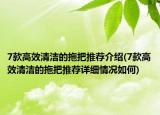 7款高效清潔的拖把推薦介紹(7款高效清潔的拖把推薦詳細情況如何)
