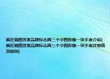 瘋狂猜圖答案品牌標志兩三個字圖形像一塊手表介紹(瘋狂猜圖答案品牌標志兩三個字圖形像一塊手表詳細情況如何)