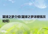 籃球之夢介紹(籃球之夢詳細情況如何)