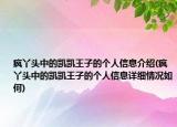 瘋丫頭中的凱凱王子的個(gè)人信息介紹(瘋丫頭中的凱凱王子的個(gè)人信息詳細(xì)情況如何)