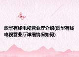 歌華有線電視營業(yè)廳介紹(歌華有線電視營業(yè)廳詳細情況如何)