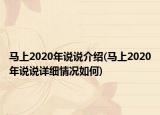 馬上2020年說說介紹(馬上2020年說說詳細(xì)情況如何)