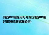 羽西BB霜好用嗎介紹(羽西BB霜好用嗎詳細情況如何)