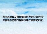 密室逃脫埃及博物館探險攻略介紹(密室逃脫埃及博物館探險攻略詳細情況如何)