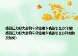 感覺壓力好大房貸車貸信用卡我該怎么辦介紹(感覺壓力好大房貸車貸信用卡我該怎么辦詳細情況如何)