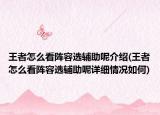 王者怎么看陣容選輔助呢介紹(王者怎么看陣容選輔助呢詳細(xì)情況如何)