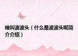 啥叫波波頭（什么是波波頭呢簡介介紹）