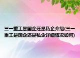 三一重工是國企還是私企介紹(三一重工是國企還是私企詳細情況如何)