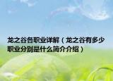 龍之谷各職業(yè)詳解（龍之谷有多少職業(yè)分別是什么簡介介紹）