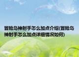 冒險(xiǎn)島神射手怎么加點(diǎn)介紹(冒險(xiǎn)島神射手怎么加點(diǎn)詳細(xì)情況如何)