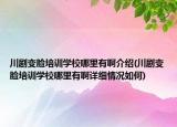 川劇變臉培訓學校哪里有啊介紹(川劇變臉培訓學校哪里有啊詳細情況如何)