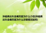 孫楊奧運(yùn)失金痛哭是為什么介紹(孫楊奧運(yùn)失金痛哭是為什么詳細(xì)情況如何)