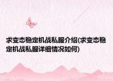 求變態(tài)穩(wěn)定機(jī)戰(zhàn)私服介紹(求變態(tài)穩(wěn)定機(jī)戰(zhàn)私服詳細(xì)情況如何)