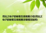 芭比之仙子的秘密在線觀看介紹(芭比之仙子的秘密在線觀看詳細(xì)情況如何)