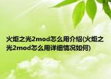 火炬之光2mod怎么用介紹(火炬之光2mod怎么用詳細情況如何)