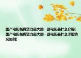 國產(chǎn)電影耗費資力最大的一部電影是什么介紹(國產(chǎn)電影耗費資力最大的一部電影是什么詳細情況如何)