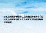 怎么上美國亞馬遜(怎么在美國亞馬遜購物介紹 怎么上美國亞馬遜 怎么在美國亞馬遜購物詳細(xì)情況如何)