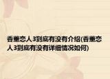香薰戀人3到底有沒有介紹(香薰戀人3到底有沒有詳細情況如何)
