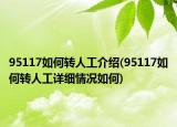 95117如何轉(zhuǎn)人工介紹(95117如何轉(zhuǎn)人工詳細(xì)情況如何)