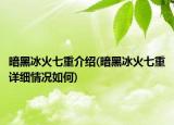 暗黑冰火七重介紹(暗黑冰火七重詳細情況如何)