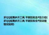 求QQ炫舞多開工具,平刷掛和全P掛介紹(求QQ炫舞多開工具,平刷掛和全P掛詳細(xì)情況如何)