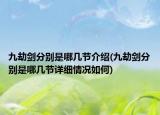 九劫劍分別是哪幾節(jié)介紹(九劫劍分別是哪幾節(jié)詳細情況如何)