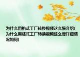 為什么用格式工廠轉(zhuǎn)換視頻這么慢介紹(為什么用格式工廠轉(zhuǎn)換視頻這么慢詳細(xì)情況如何)