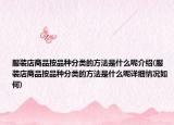 服裝店商品按品種分類的方法是什么呢介紹(服裝店商品按品種分類的方法是什么呢詳細情況如何)