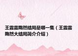 王露露隋然結局是哪一集（王露露隋然大結局簡介介紹）