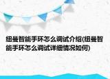 紐曼智能手環(huán)怎么調(diào)試介紹(紐曼智能手環(huán)怎么調(diào)試詳細(xì)情況如何)
