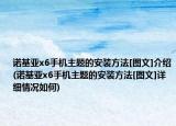 諾基亞x6手機(jī)主題的安裝方法[圖文]介紹(諾基亞x6手機(jī)主題的安裝方法[圖文]詳細(xì)情況如何)