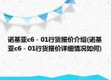 諾基亞c6－01行貨報(bào)價(jià)介紹(諾基亞c6－01行貨報(bào)價(jià)詳細(xì)情況如何)