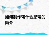 如何制作弩什么是弩的簡(jiǎn)介