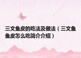 三文魚皮的吃法及做法（三文魚魚皮怎么吃簡(jiǎn)介介紹）