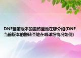 DNF當(dāng)前版本的搬磚圣地在哪介紹(DNF當(dāng)前版本的搬磚圣地在哪詳細(xì)情況如何)